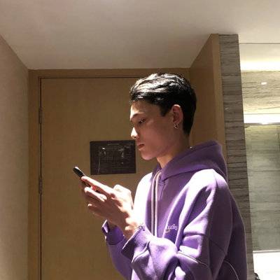 黑白模特