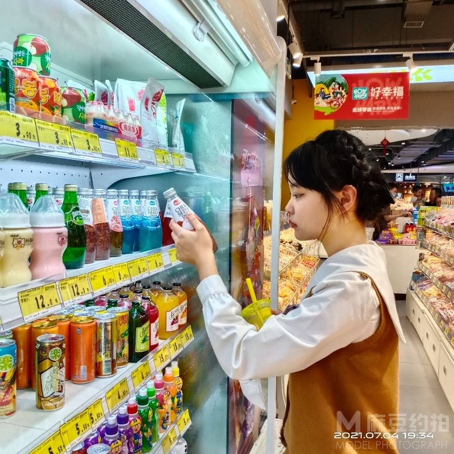 森系模特