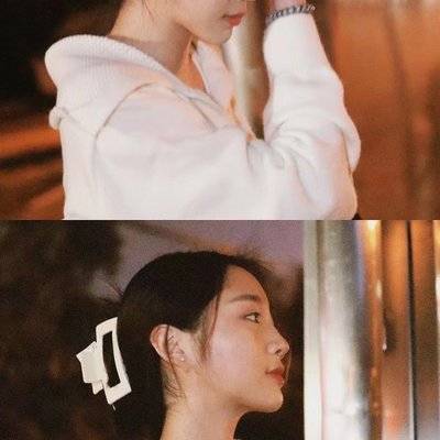 黑白模特