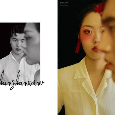 时尚模特