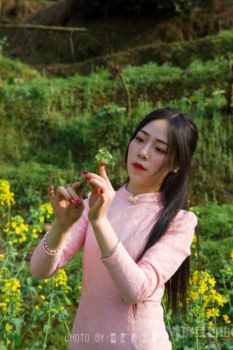 森系模特