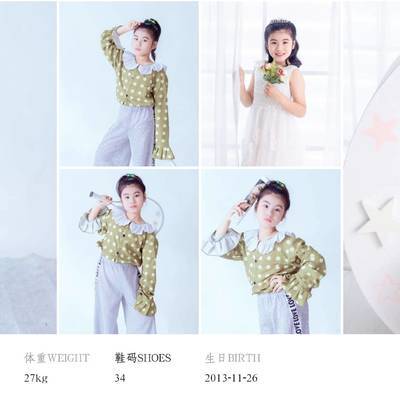 儿童摄影模特
