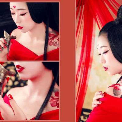 汉服模特