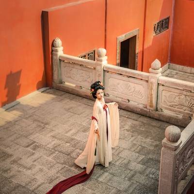 汉服模特