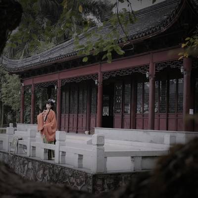 汉服模特