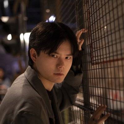 黑白模特