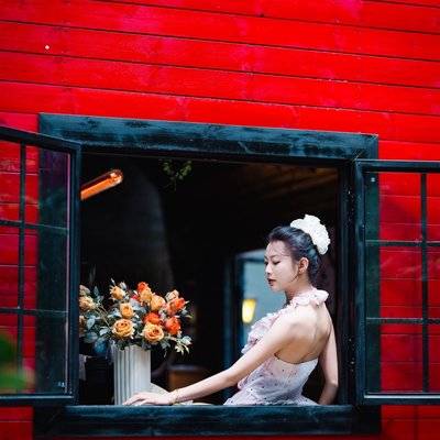 森系模特