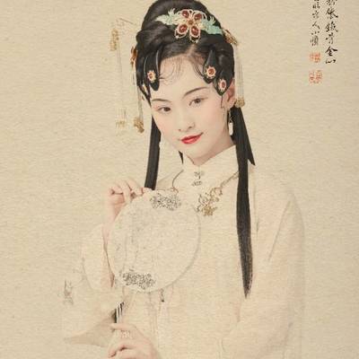 汉服模特