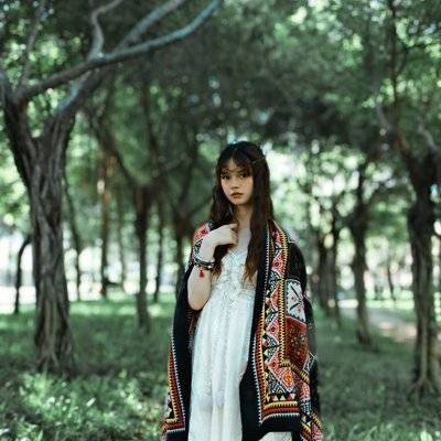 森系模特