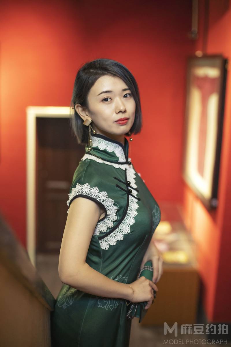 旗袍模特