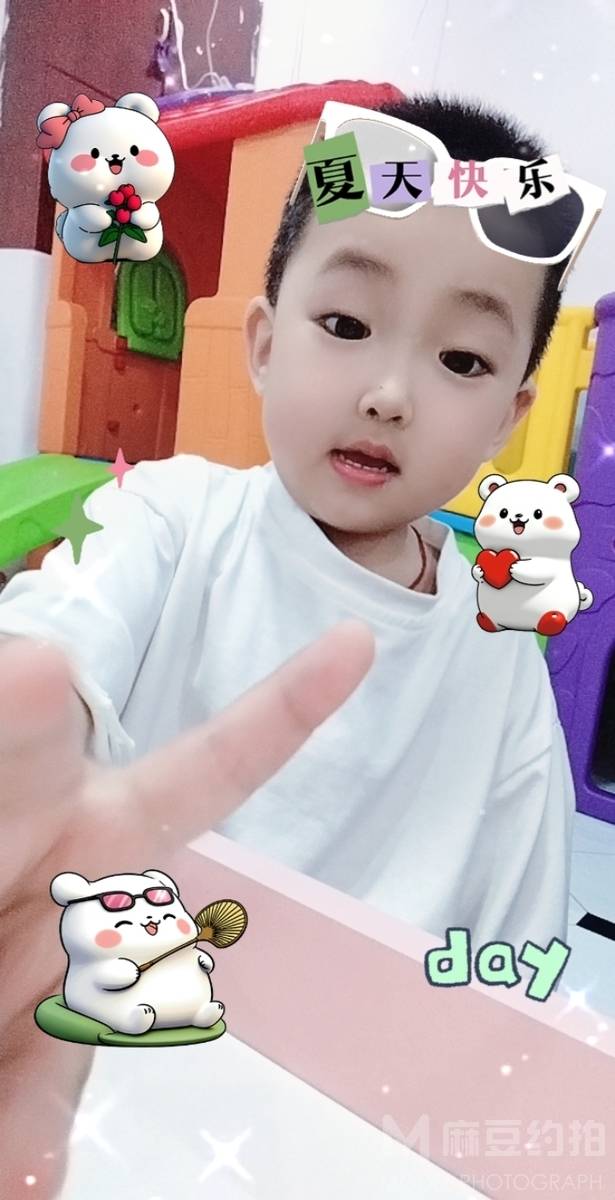 儿童摄影模特
