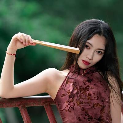 森系模特