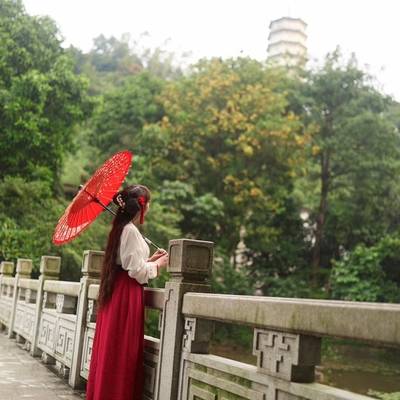 汉服模特