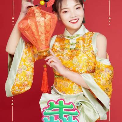 旗袍模特