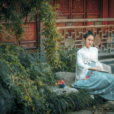 汉服模特