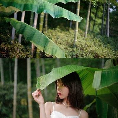 森系模特