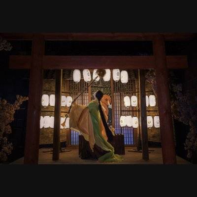 汉服模特