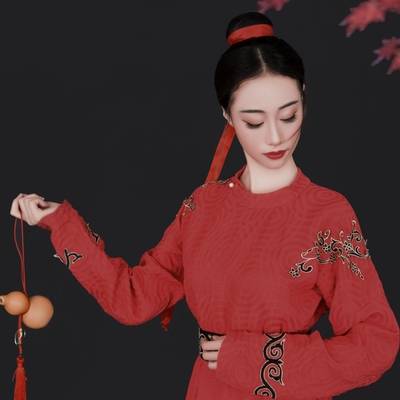 汉服模特