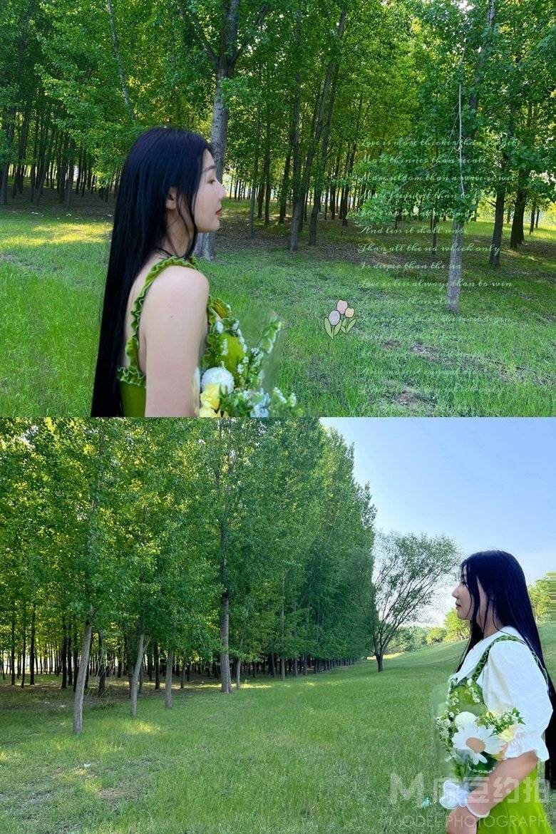 森系模特