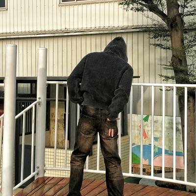 黑白模特