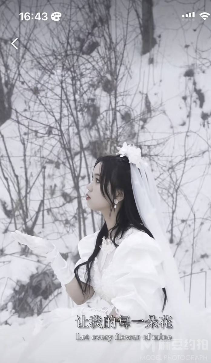 婚礼模特