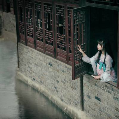 汉服模特