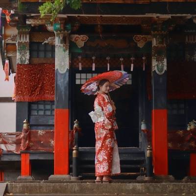 汉服模特