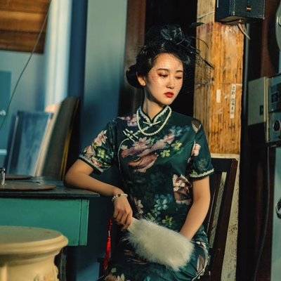 胶片模特