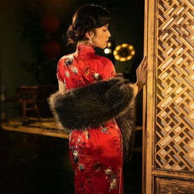 旗袍模特