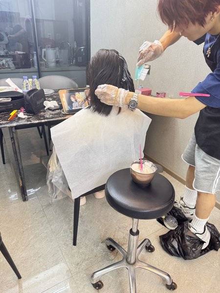 妆容模特