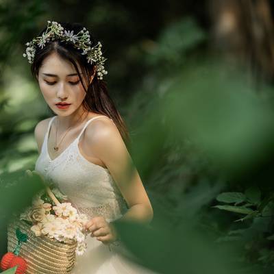 森系模特