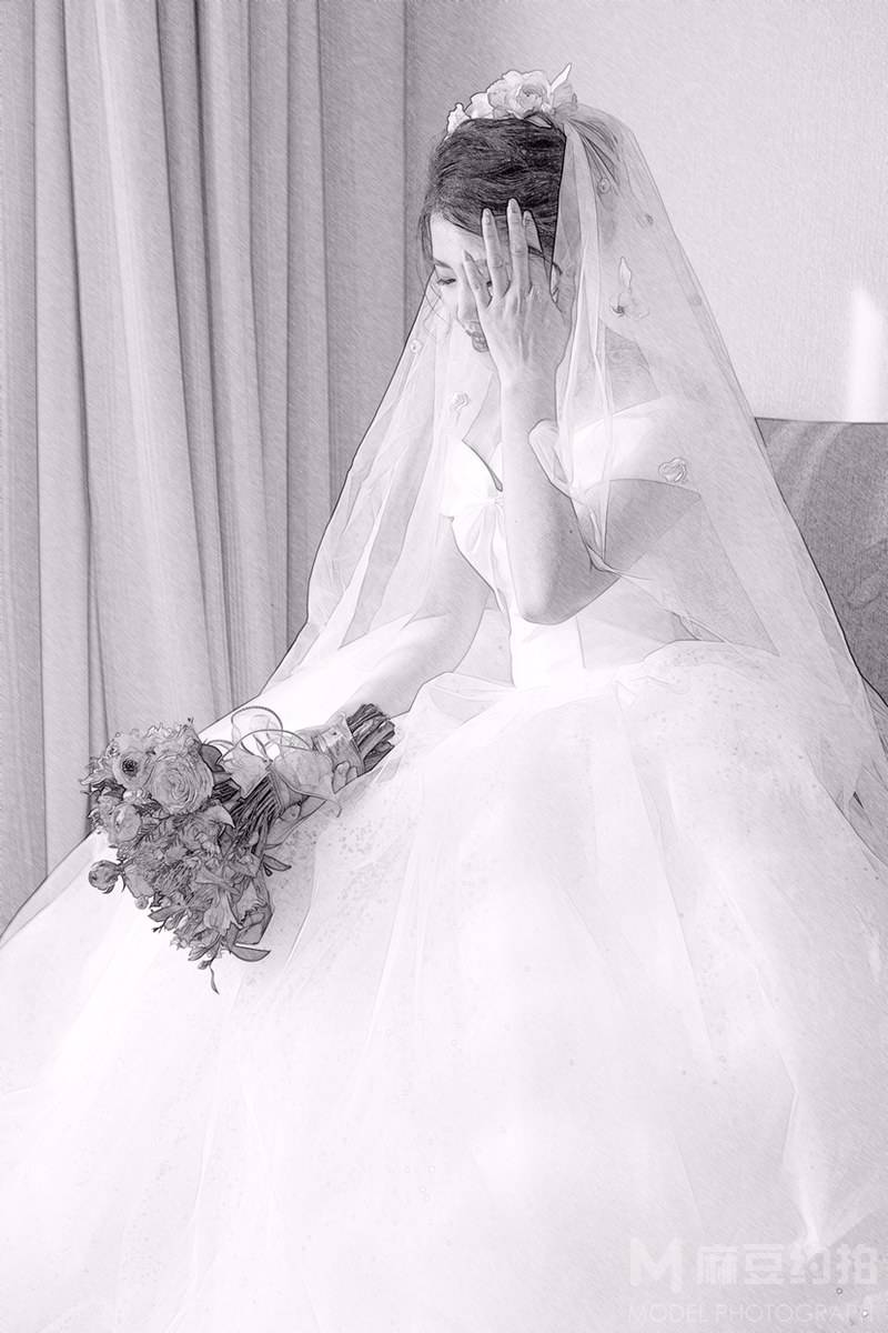 婚礼模特