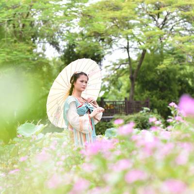 汉服模特