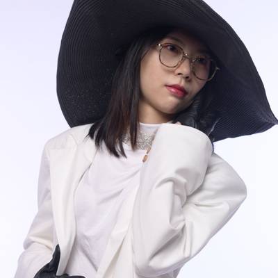 黑白模特