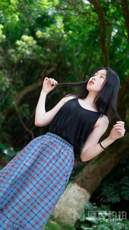 森系模特