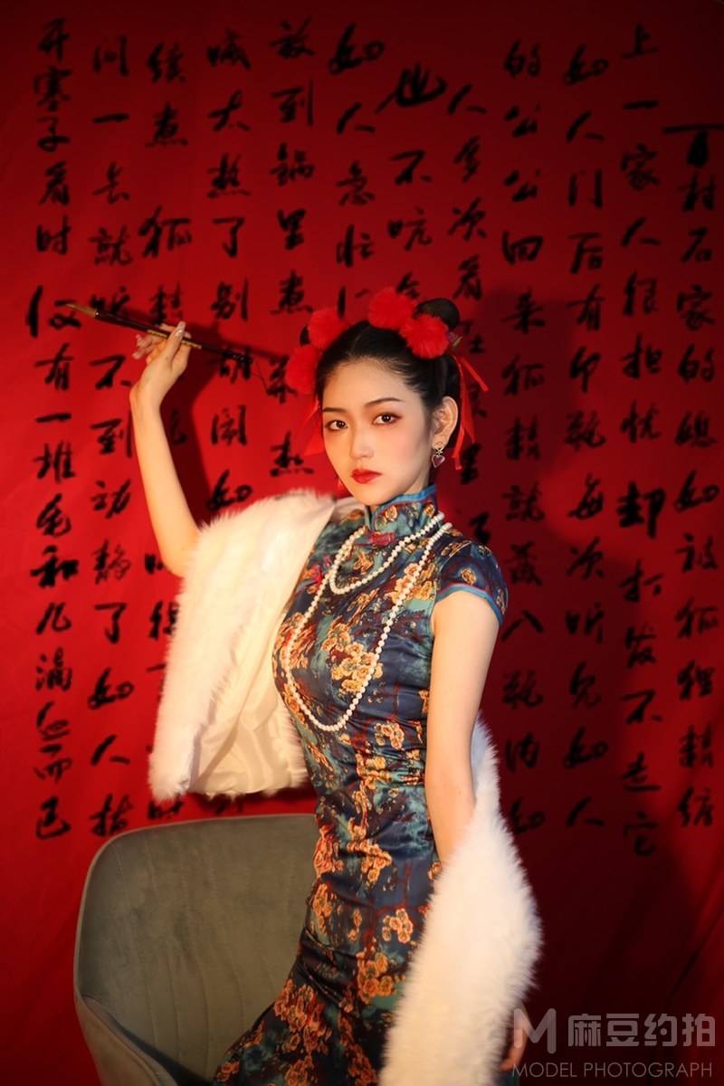 旗袍模特