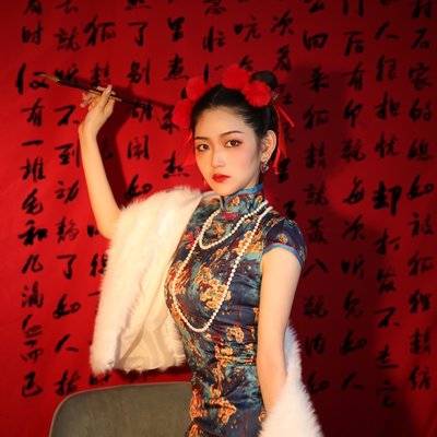 旗袍模特