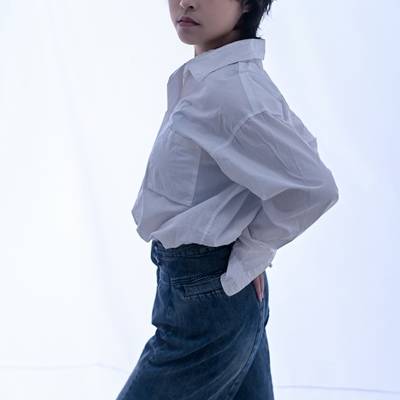 黑白模特