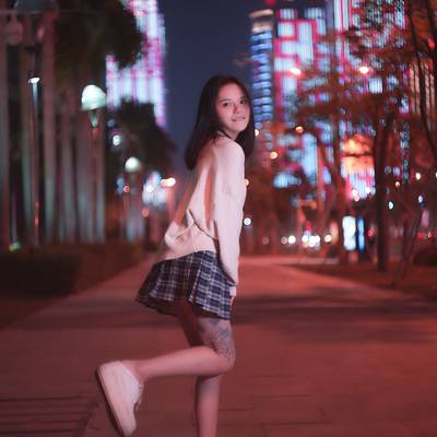 校园模特