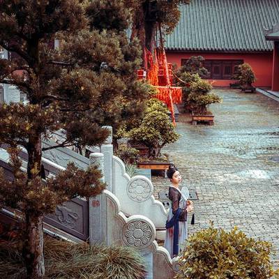 汉服模特