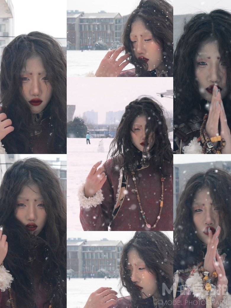 纪实模特