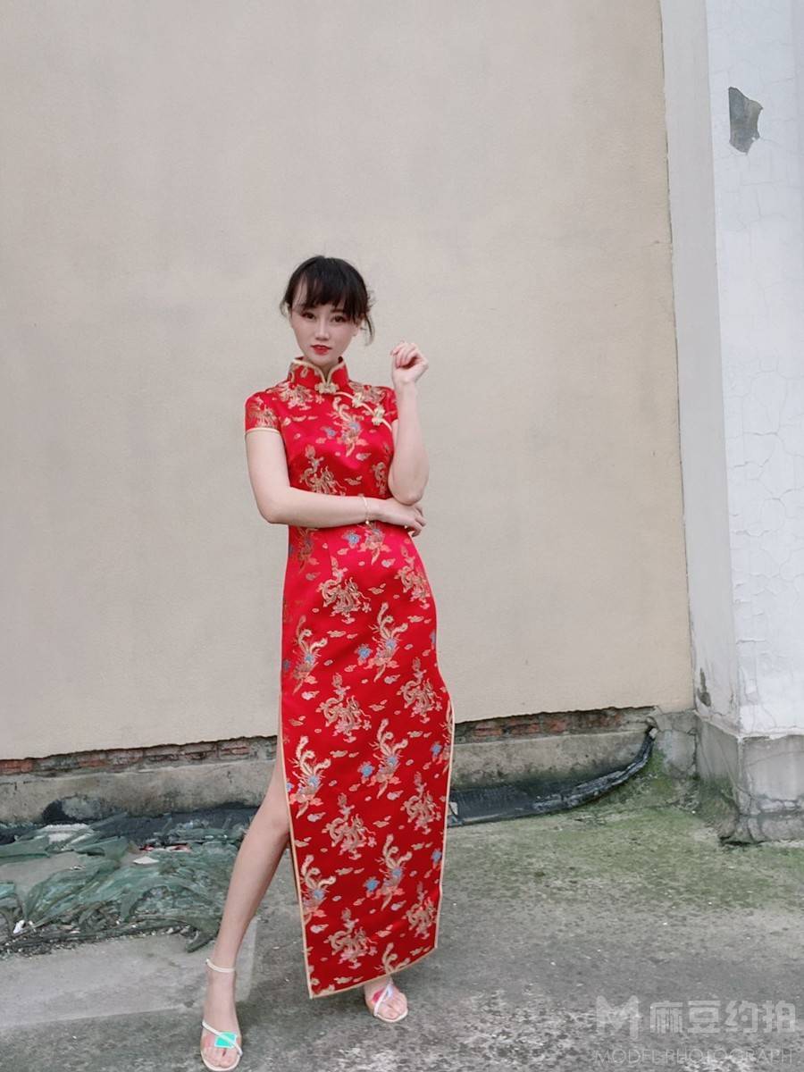 旗袍模特