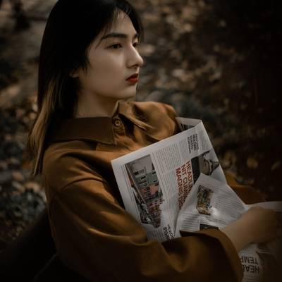 森系模特