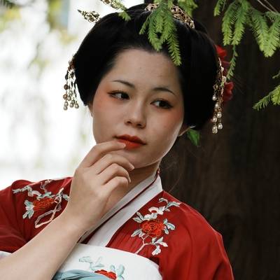 汉服模特