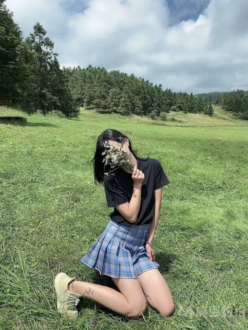 黑白模特