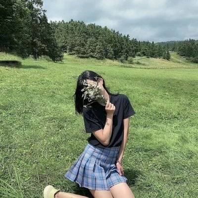 黑白模特