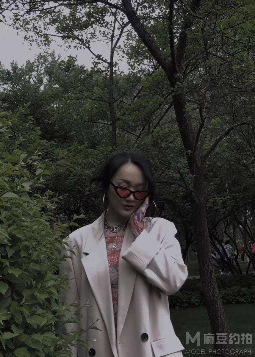 森系模特