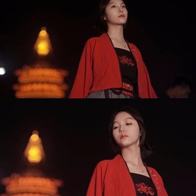 汉服模特