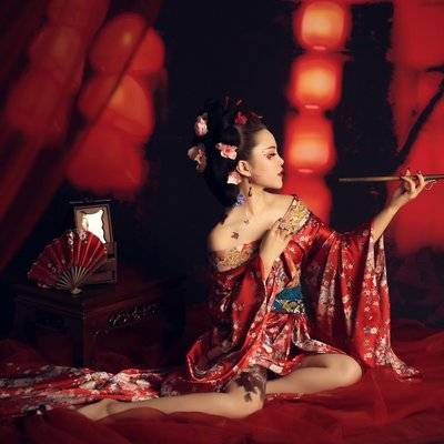 汉服模特