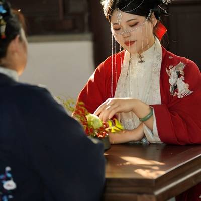 汉服模特